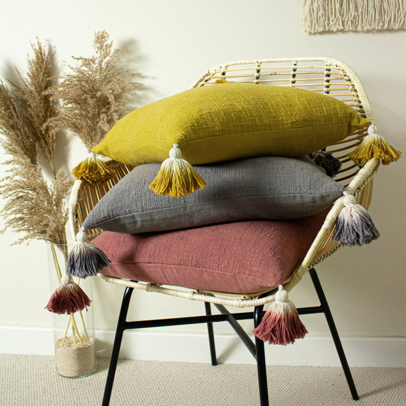 Square Throw Pillow Cover, Moss