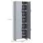 Lenard 4 -Door 6 -Shelf Storage Cabinet
