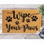 Tapis en fibre de coco Wipe Your Paws