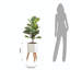 Wood Plant Pot
