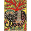 Peinture traditionnelle d'éléphant marchant Madhubani