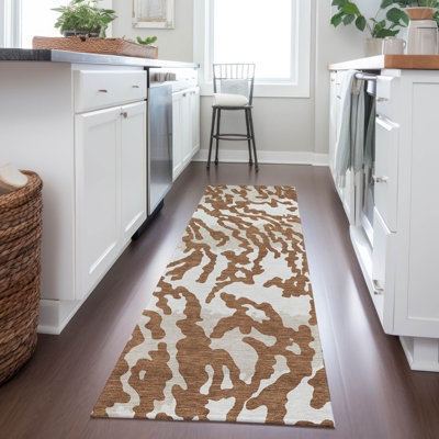 Malek Indoor/Outdoor Area Rug with Non-Slip Backing
