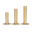 Ensemble de chandelles de table en acier inoxydable 3 pièces Kage-2052352069