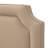 Elegant Upholstered Bed Frame With Nailhead Trim.-1679277600-1679277602
