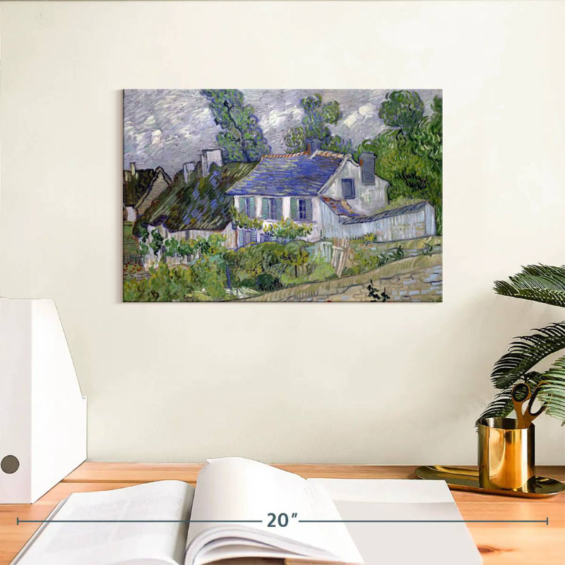 Alvord House At Auvers, H 8 po x l 12 po