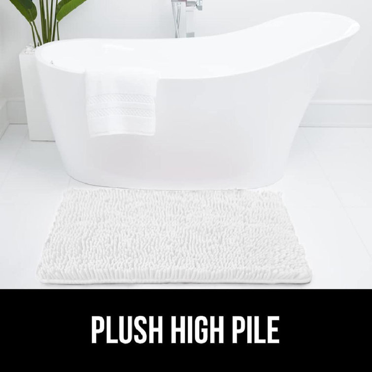 Ebern Designs Ehva Bath Rug with Non-Slip Backing