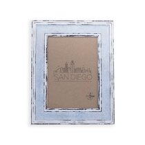 Simon's Shop 4x4 Picture Frame Shabby Chic Picture Frames 4x4 Square, Distressed Moss Green