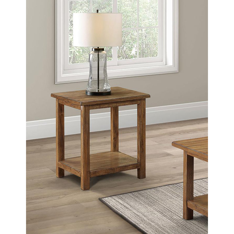 Table de bout Casados, Brun délavé