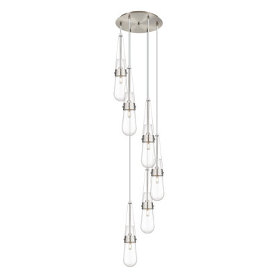 Luminaire suspendu grappe 6 lumières Starcher