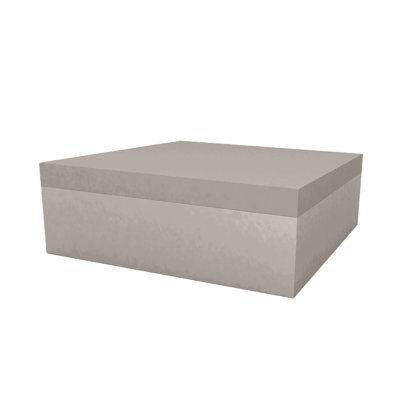 Jut Outdoor Ottoman with Cushion