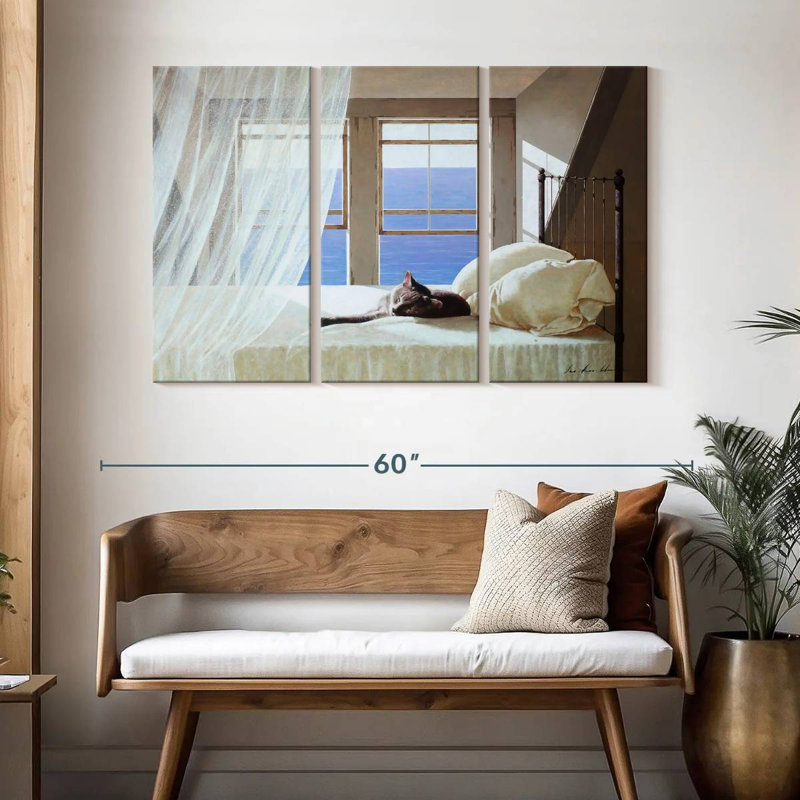 Brampt Nap Time, 32" H x 50" W