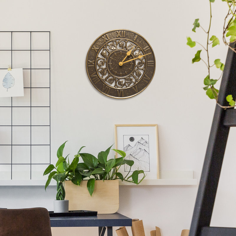 Ivy Silhouette 12" Clock
