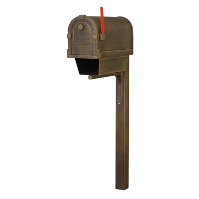 Boîte aux lettres montée sur poteau Savannah