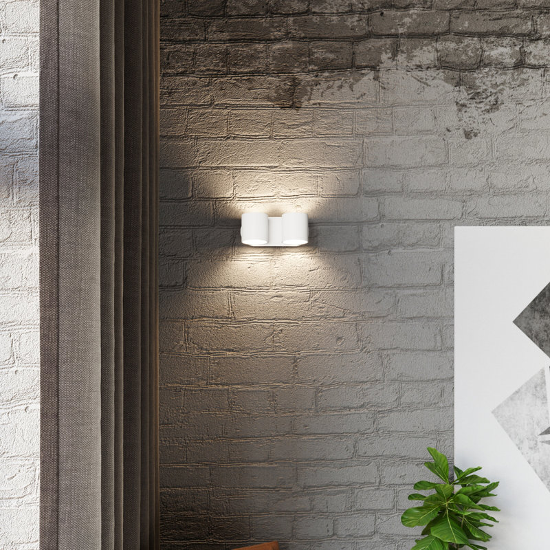 Bodner Flush Mounted Sconce, White