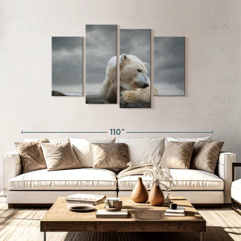 Brampt Storm Over Polar Bear