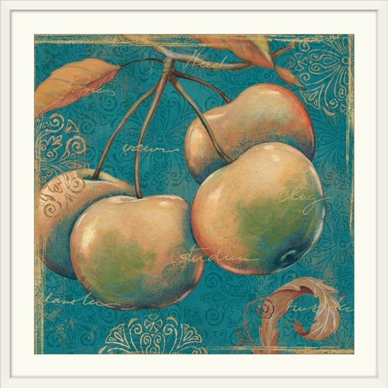 « iii », reproduction d’impression sur brissonnet, Lovely Fruits, H 35 po x l 35 po x P 1,5 po, Toile