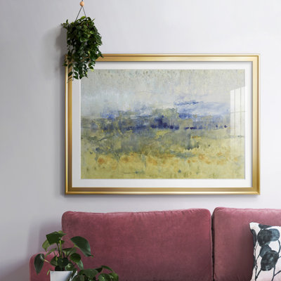 Cadre ouvert Open II avec cadre encadré et biseauté mat et verre