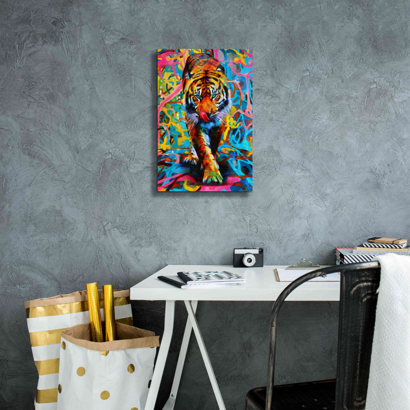 «Cotton Candy Cobwebs» par Epic Portfolio, estampe numérique sur toile, H 18 po x l 12 po x P 0,75 po