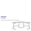 Space Saving L-Shaped Computer Corner Gaming Desk-716380354