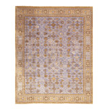 Burano Hand Knotted Wool Geometric Area Rug