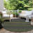 Kinslee Washable Striped Indoor / Outdoor Rug-249745432