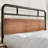 Dejania Metal Platform Bed Frame with Wooden Headboard and Footboard-652599130-652599128