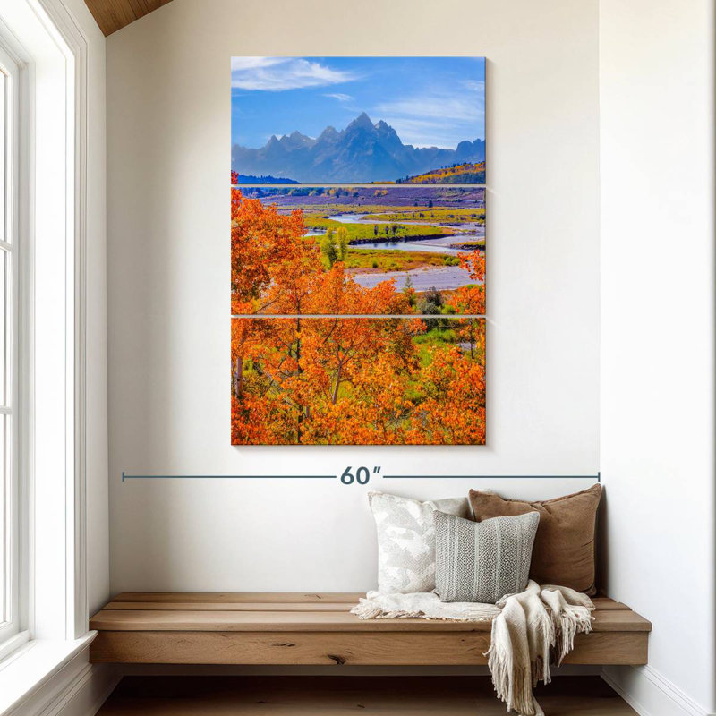 Trembles d'Alvord à Grand Teton, H 50 po x l 32 po