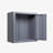 Metal Garage Cabinet With Door, Wall-Mounted Storage Cabinet, Floating Tool Cabinet For Basements, Kitchens, And Warehouses (13.77" H)