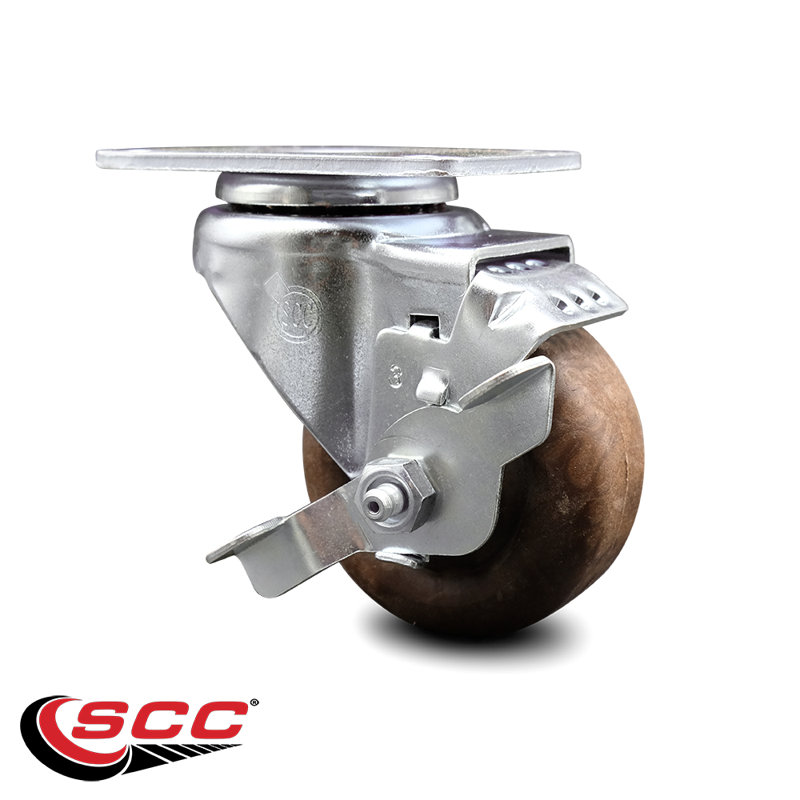 Roulettes de service de remplacement pour roulettes Colson 2.03256.52 HT MTG27 BRK1