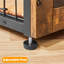 Dog Crate Furniture with 2 Doors-1564372193-1562182193