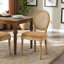 Chaise d'appoint rembourrée H 19,7 po Amando-1611107424-1613295720