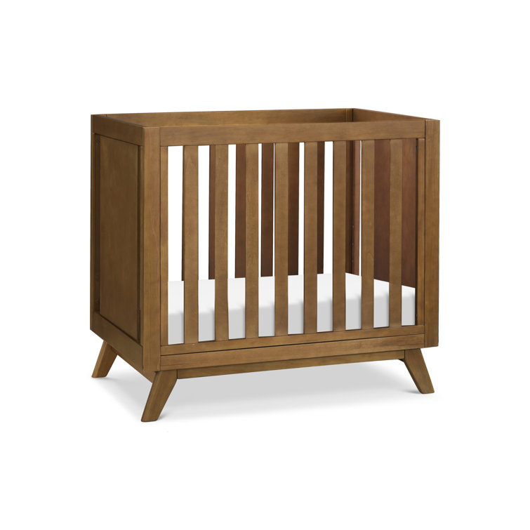 Cuna Para Bebe 4 en 1 Infant Convertible Modern Baby Crib Black/Natural NEW
