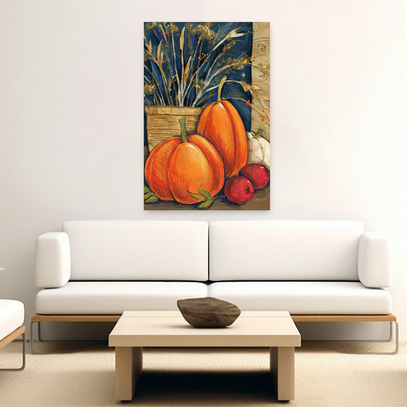 Panier de paille, art automnal contemporain, H 60 po x l 40 po