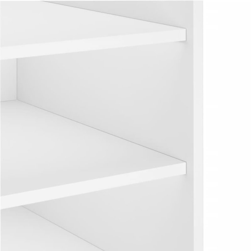 Quantavius 45cm W Manufactured Wood Bedside Table, White