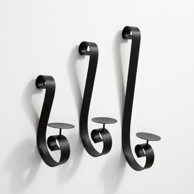 Ensemble de 3 appliques murales