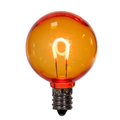 Ophelia & Co. Transparent U-Shaped Filament Bulb, 120V, .6 Watts, 25 Bulbs per bag