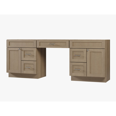 90 Double Bathroom Vanity Base Only