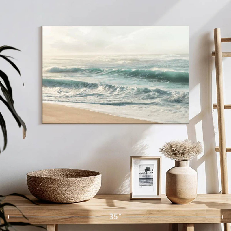 Soft Gentle Waves, 16" H x 24" W