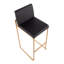 Tabouret de bar et de comptoir à dossier haut Ernestine-357438171-357438163-357438164