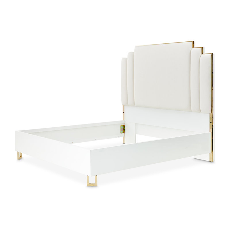 Palm Gate Upholstered Standard Bed, Queen