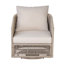 Chaise de patio extérieure pivotante à 360 ° Montrose Modern Coastal-130058910