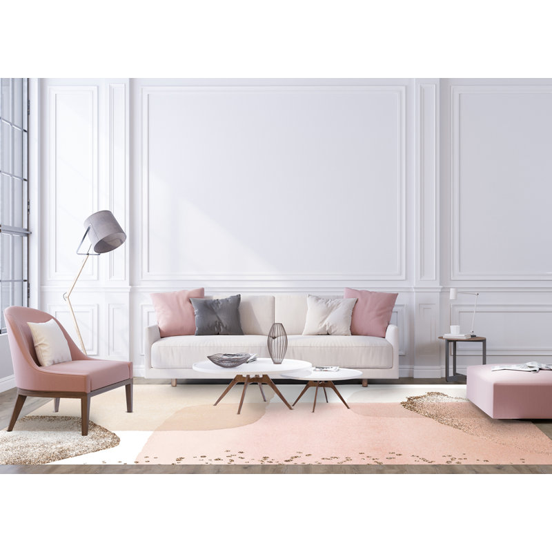 Rouba Vinyl Machine Printed Area Rug, Rectangle 200 x 300cm