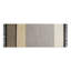 Right On Wool Striped Area Rug in Brown/Gray