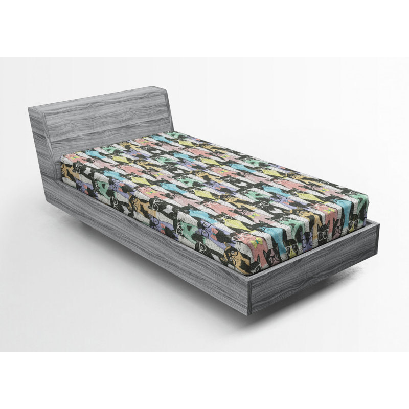 Microfiber Fitted Sheet, Twin Fitted Sheet