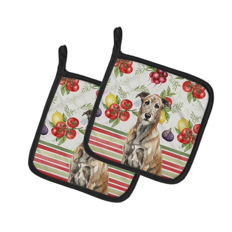 Paire de supports à casseroles Brindle, Brown