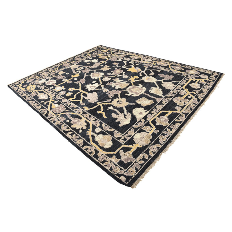 Tapis noir Jose