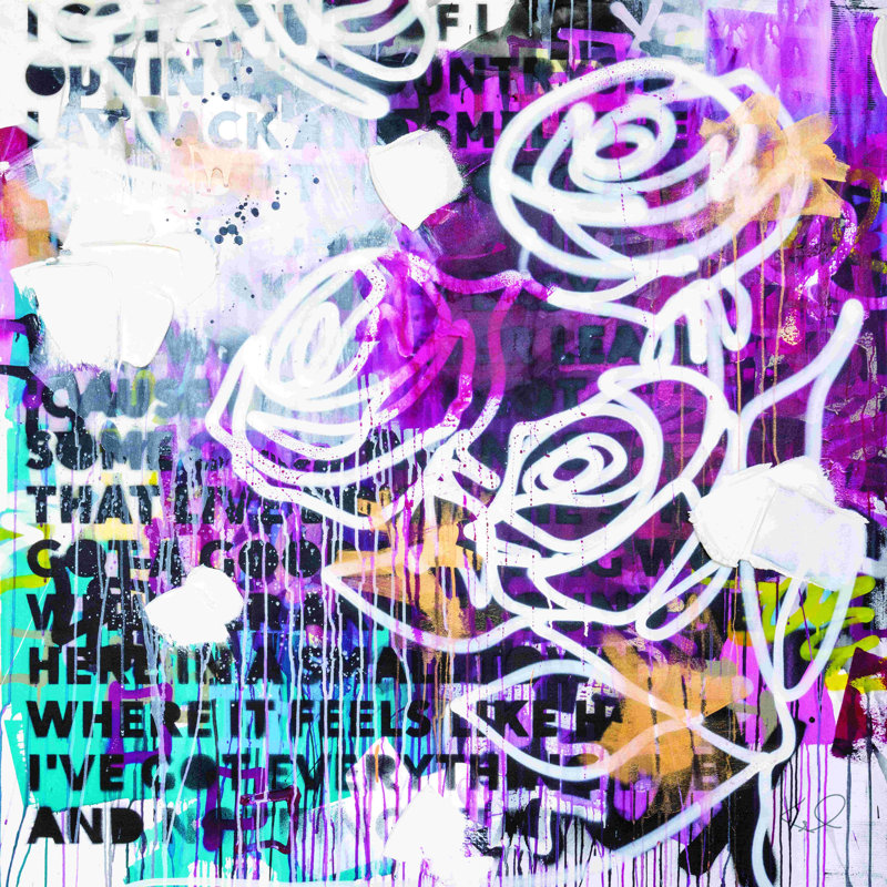 «Ive Got Everything» par Kent Youngstrom, impression, H 12 po x l 12 po, Toile tendue