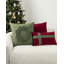 Giving Burgundy Rectangular Pillow Cover & Insert