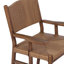 Herrin Outdoor Teak Dining Armchair-1796338650
