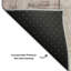 Tapis géométrique de qualité supérieure lavable à la machine Crestover AMF1877-1198884076